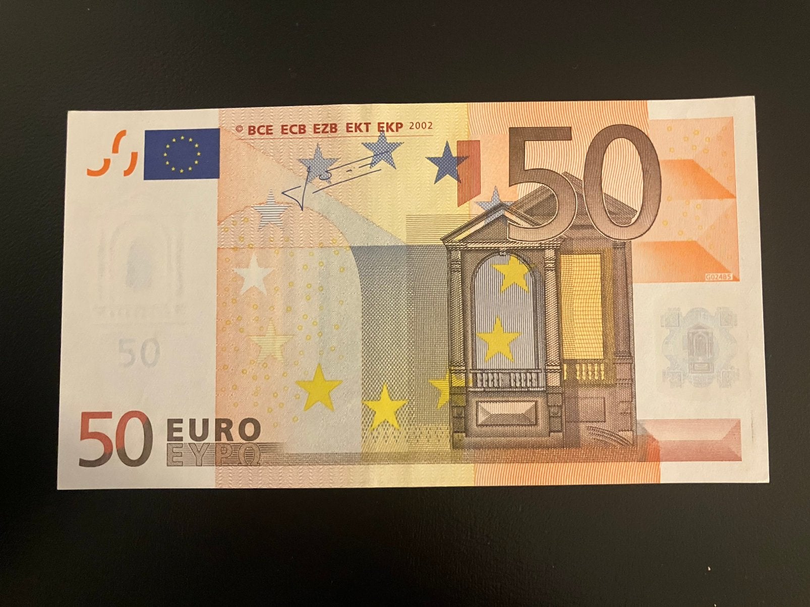€50,- Trichet - Nederalnd (P) G024 - UNC-, Ophalen of Verzenden, Overige landen, 50 euro, Los biljet