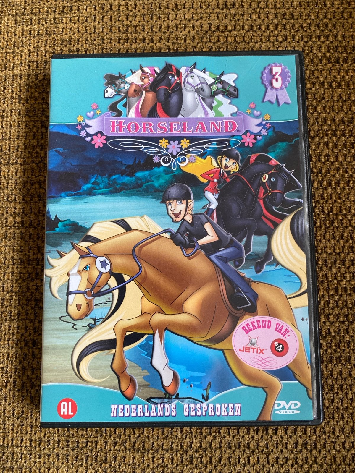 Horseland Deel 3 - dvd, Alle leeftijden, Tv-serie, Zo goed als nieuw, Familie