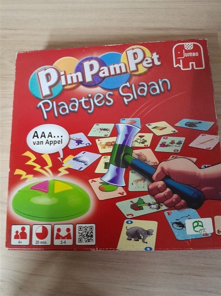 Pim pam pet plaatjes slaan - s1666, Verzenden, Zo goed als nieuw