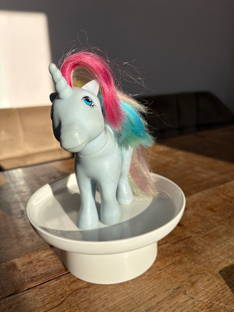 Vintage My little pony G1 Moon stone 1984, Ophalen of Verzenden, Gebruikt