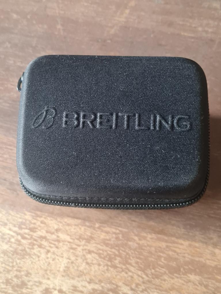 Breitling A20348, Ophalen of Verzenden, Zo goed als nieuw, Leer, Breitling