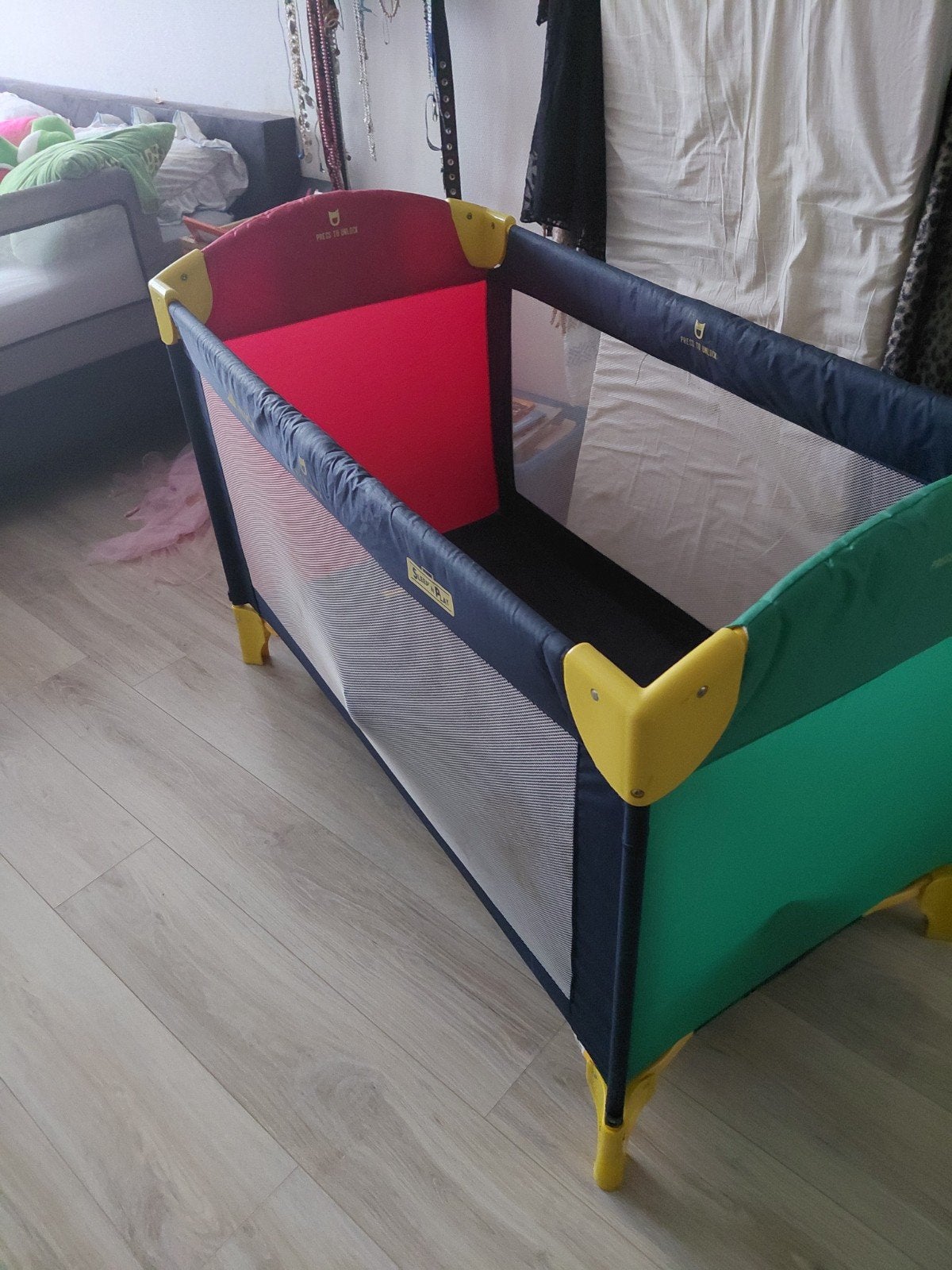 Reisbedje met extra zacht matrasje  dekbe, Ophalen, Zo goed als nieuw, Overige kleuren