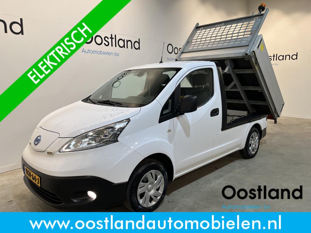 Nissan E-NV200 Business 40 kWh Kipper / 100% Elektrisch / Ai, Gebruikt, Zwart, Met garantie (alle), 1723 kg