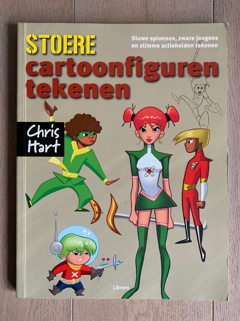 Stoere Cartoonfiguren Tekenen - Sluwe spionnen & actiehelden, Boeken, Ophalen of Verzenden, Nieuw, Tekenen en Schilderen