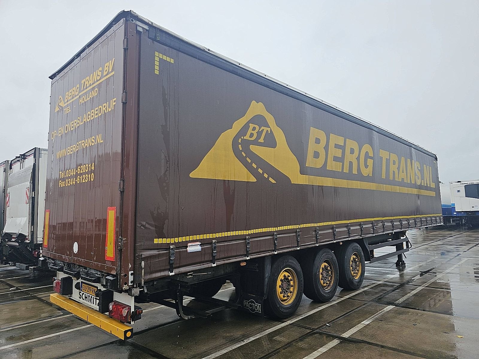 SCHMITZ SCS 24/L - 13.62EB nl trailer disc, Overige kleuren, Bedrijf, Aanhangers en Opleggers, Te koop