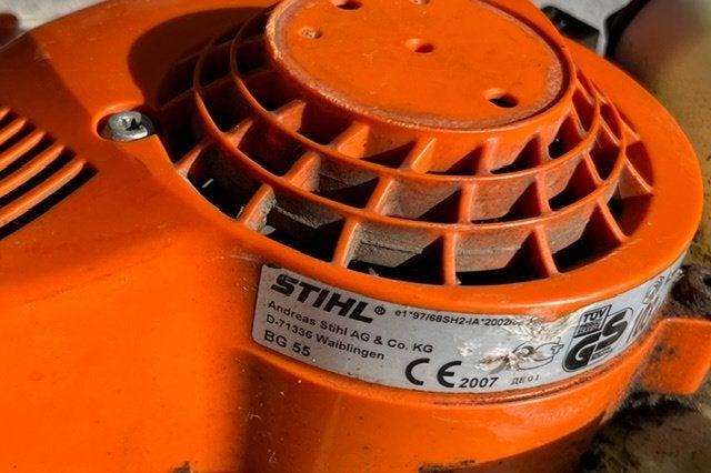 bladblazer Stihl 55 BG, Tuin en Terras, Ophalen, Gebruikt, Handgedragen, Stihl
