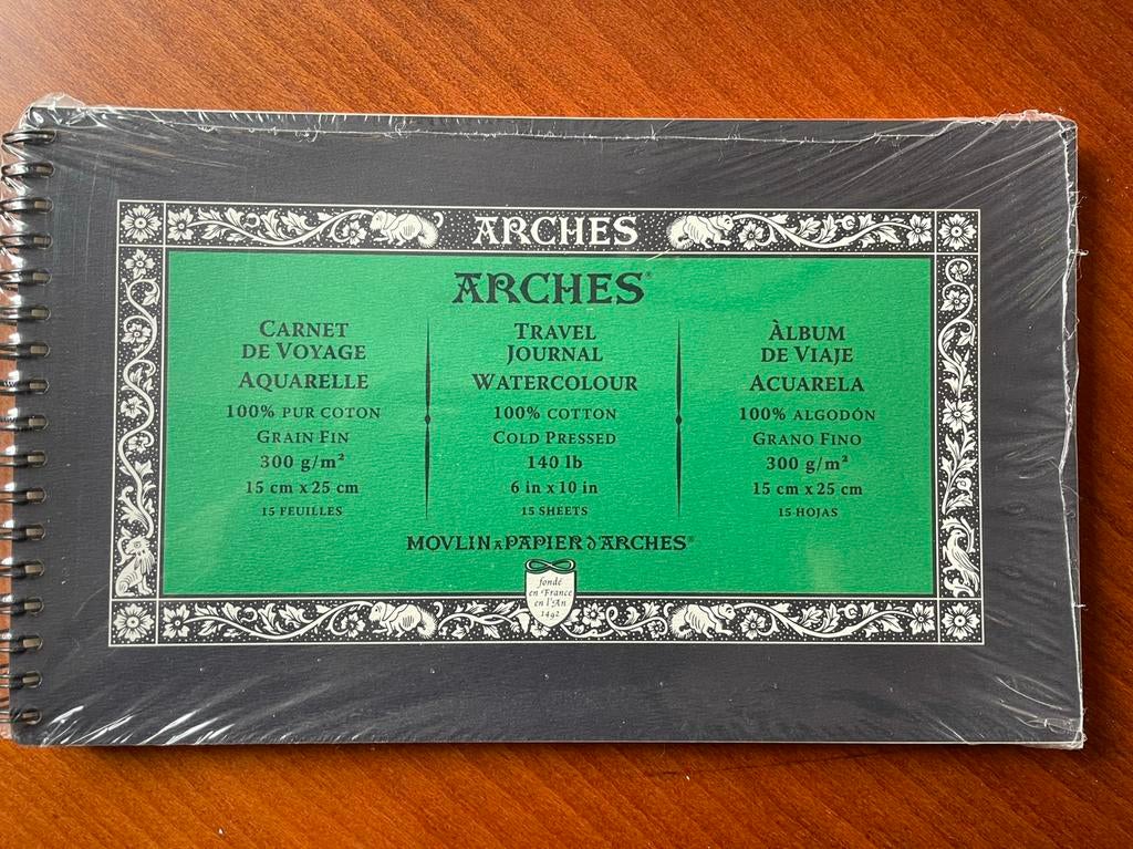 Arches cold press aquarel schetsboek nieuw, Hobby en Vrije tijd, Ophalen of Verzenden, Zo goed als nieuw