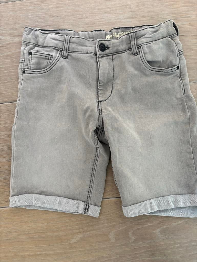 Hema 'My Favorite Shorts' - Grijs - Maat 146/152, Ophalen of Verzenden, Gebruikt, Jongen