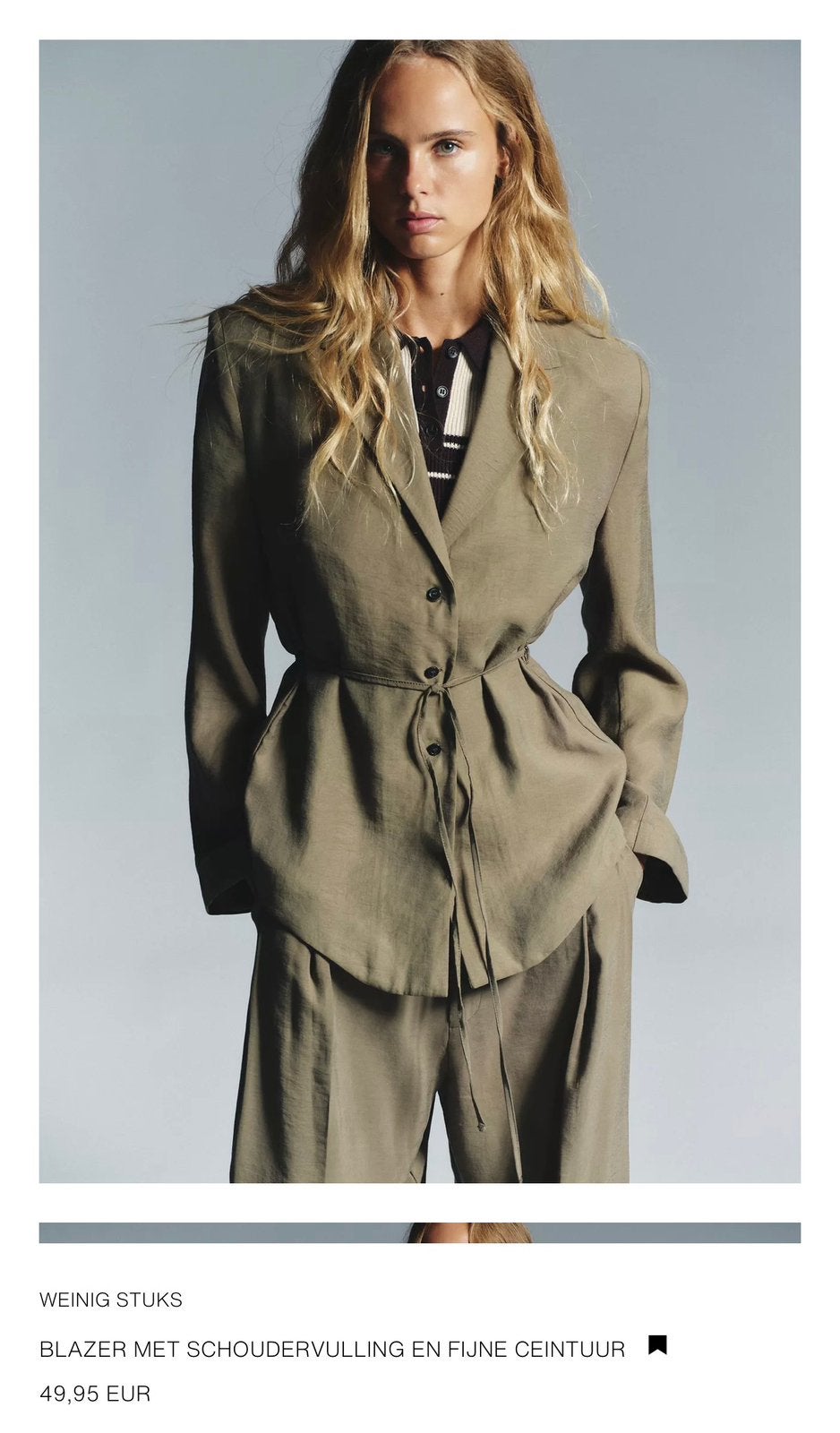 Zara blazer jasje blouse, Ophalen of Verzenden, Zo goed als nieuw