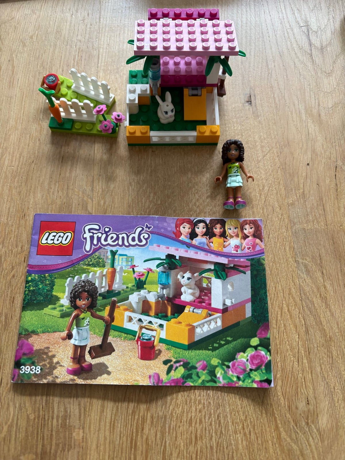 Lego Friends Konijnenhok 3938, Lego, Friends, Ophalen of Verzenden, Zo goed als nieuw