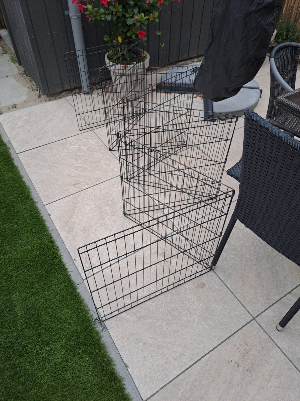 hek opvouwbaar 8x50 cm= 4 meter, ideaal voor huisdieren, Dieren en Toebehoren, Ophalen, Zo goed als nieuw