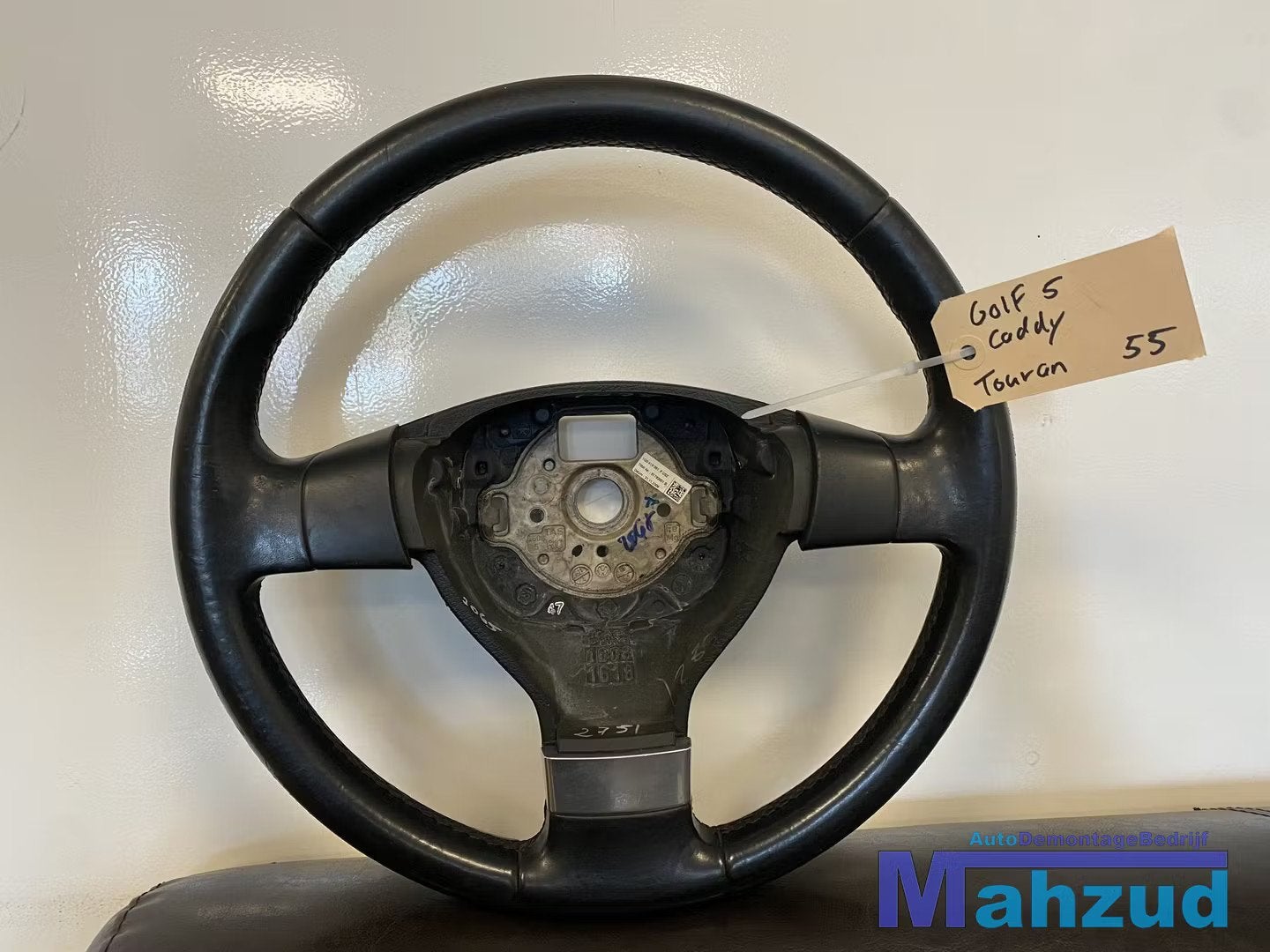 VW GOLF 5 TOURAN CADDY stuurwiel stuur leer, Auto-onderdelen, Besturing, Gebruikt, Volkswagen, Volkswagen AG, Berliner Ring 2
38440  Wolfsburg, DE