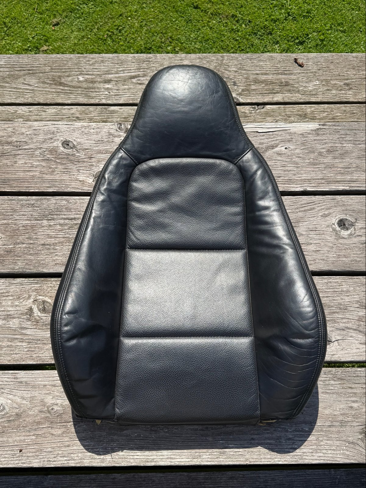 Lederen (zwart) stoelbekleding BMW Z3 - Bestuurdersstoel, Auto-onderdelen, Interieur en Bekleding, Ophalen, Gebruikt, BMW
