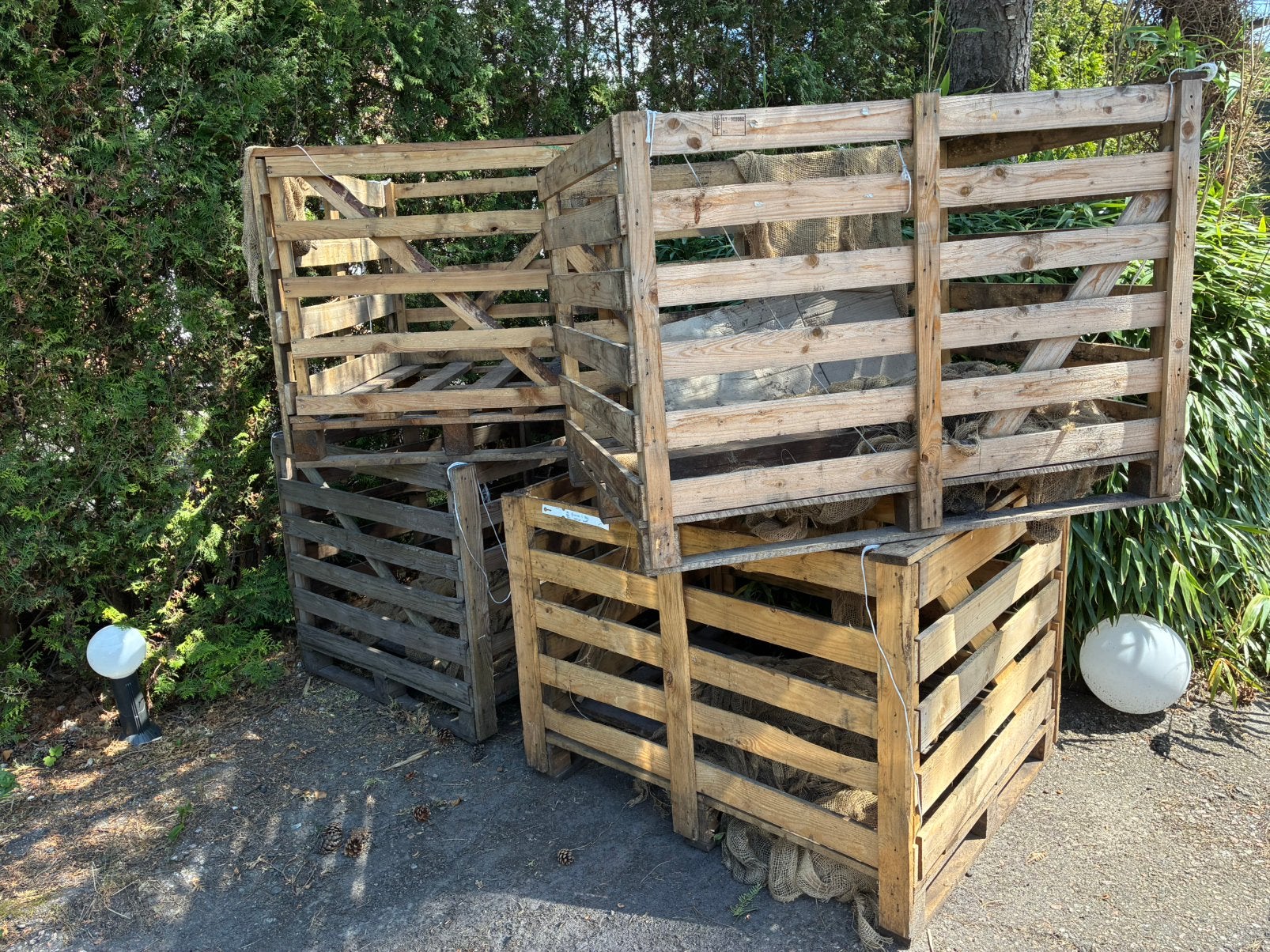 GRATIS Pallethout als haardhout, Minder dan 3 m³, Ophalen