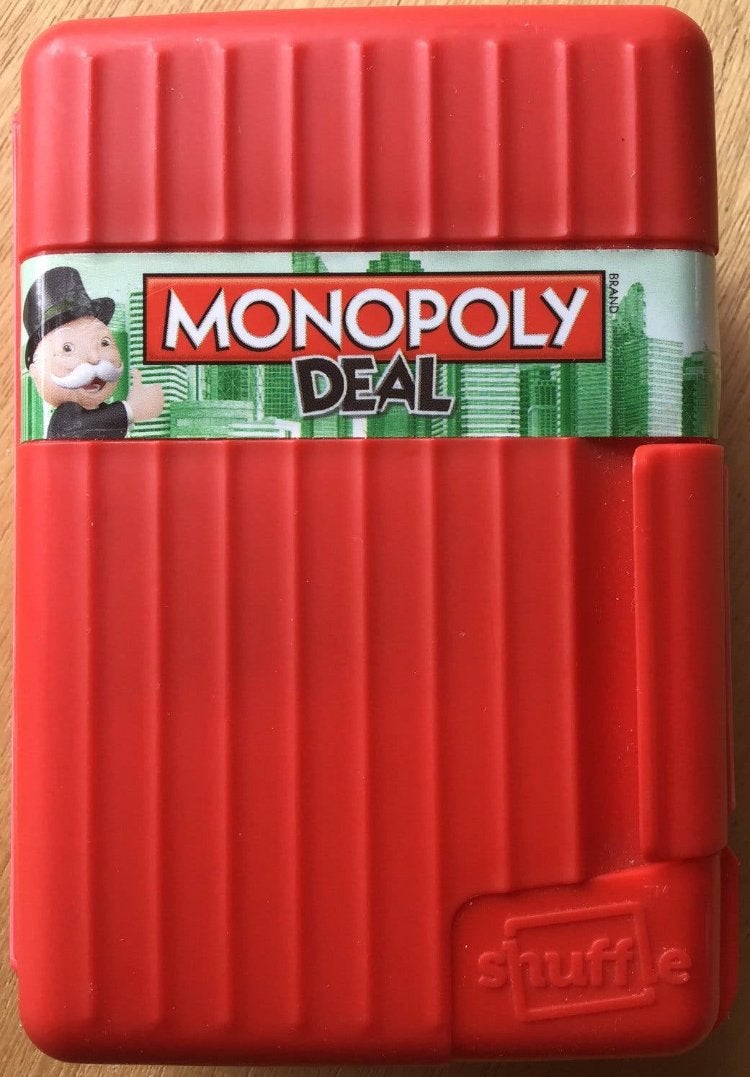 Monopoly Deal Shufflecards spel - vanaf 8 jaar - ZGAN, Vijf spelers of meer, Ophalen of Verzenden, Zo goed als nieuw, Hasbro