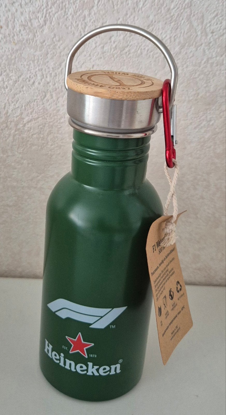 Heineken F1 waterfles, Ophalen of Verzenden, Nieuw