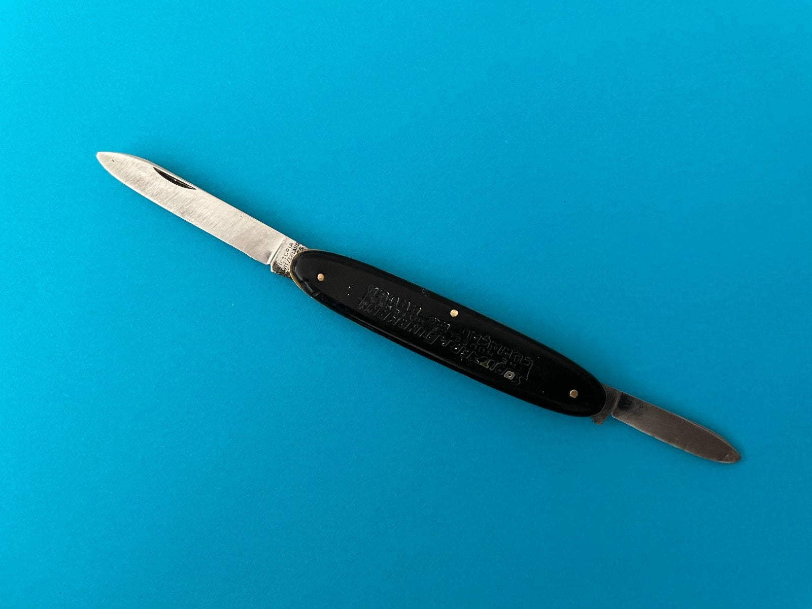Victorinox Vintage zakmes met twee bladen - Omega, Verzenden, Gebruikt