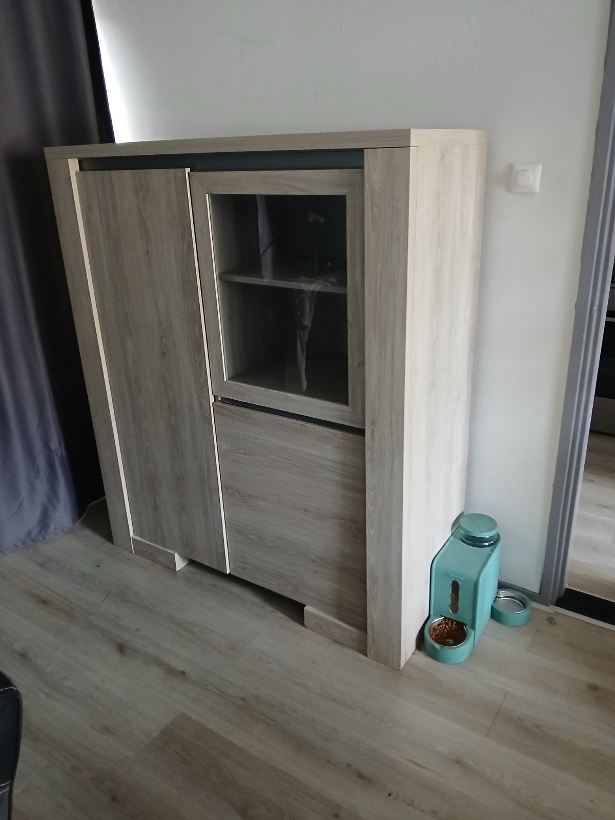 buffet kast, Ophalen