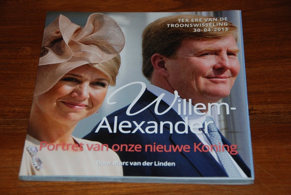 Willem - alexander, portret van onze nieuwe koning., Ophalen of Verzenden, Nieuw, Marc vander linden