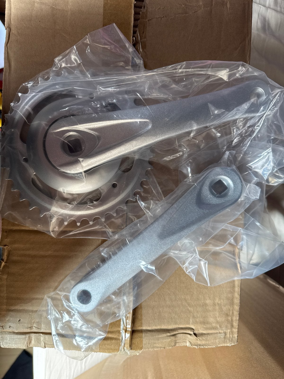 Crankstel 38T/170 mm - Nieuw, Crankstel of Pedalen, Nieuw, Ophalen of Verzenden, Aluminium