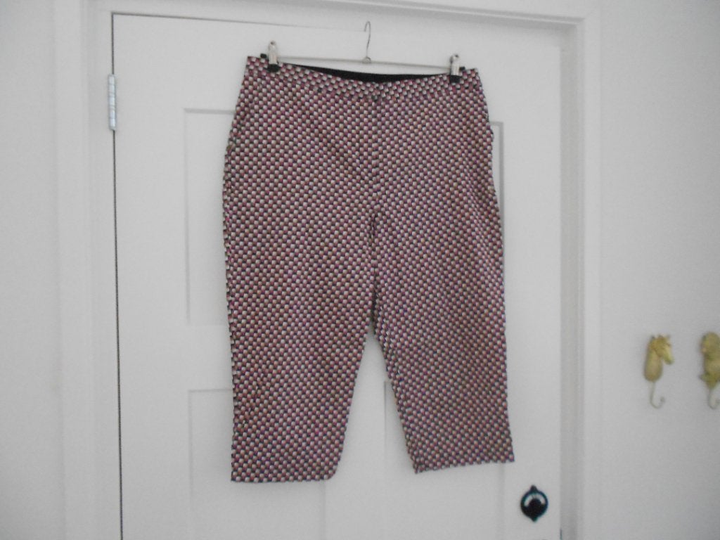 Mooie, comfortabele capri broek van MS Mode, maat 46., Maat 46/48 (XL) of groter, Zo goed als nieuw, Driekwart, MS Mode