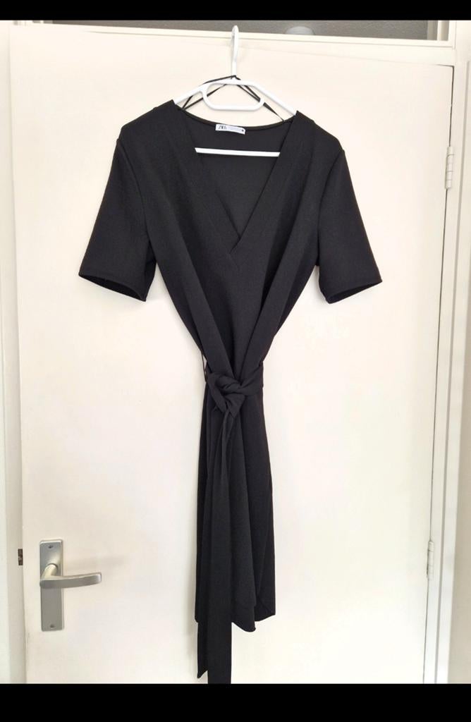 Zara jurk zomerjurk lbd little Black dress m 38 ook voor s l, Ophalen of Verzenden, Zo goed als nieuw, Maat 38/40 (M), Zwart