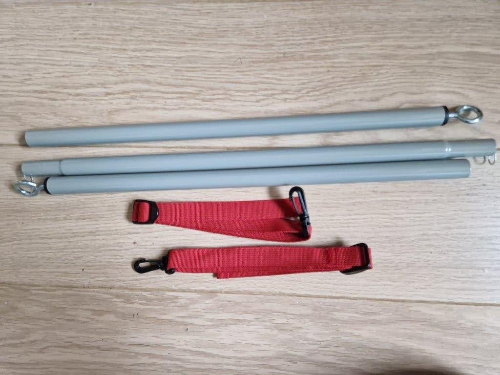 Hangende kapstok voor in de tent 130cm lang, Ophalen, Nieuw