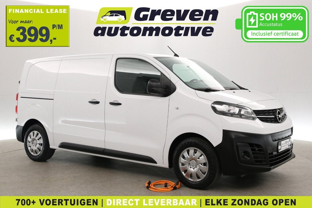 Opel Vivaro-e 75 kWh L2H1 | Snelladen | SOH 99% | Airco | Cr
