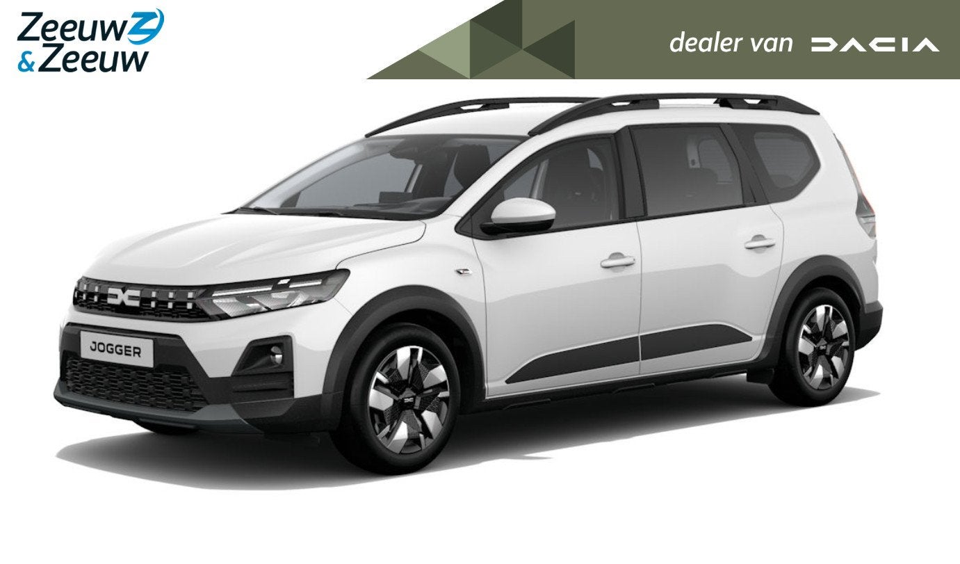 De nieuwe Dacia Jogger TCe 110 expression l Nu te bestellen, Auto's, Voorwielaandrijving, 12 maanden, Stof, Euro 6