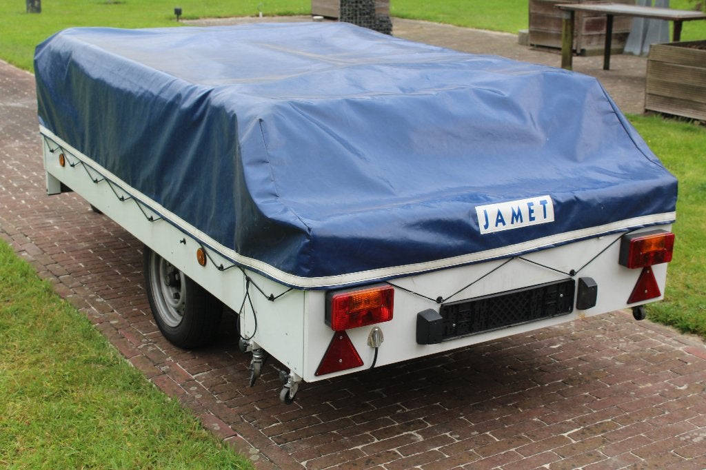 Vouwwagen Jamet Louisiana, Caravans en Kamperen, Vouwwagens, Jamet, tot en met 4, Blauw, Aanwezig, Ophalen