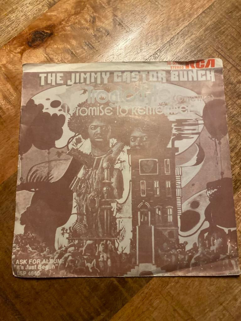 The Jimmy Castor Bunch - Troglodyte (Cave Man) Single, Ophalen of Verzenden, Gebruikt, R&B en Soul