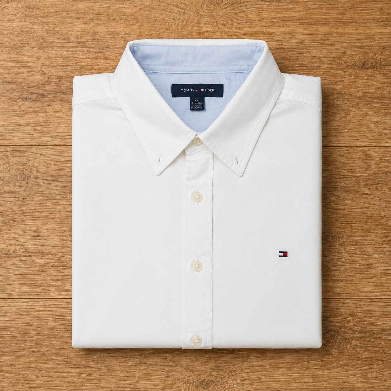 Tommy Hilfiger overhemd - wit - maat XXL - heren, Kleding | Heren, Overhemden, Verzenden, Wit, Tommy Hilfiger, Overige halswijdtes