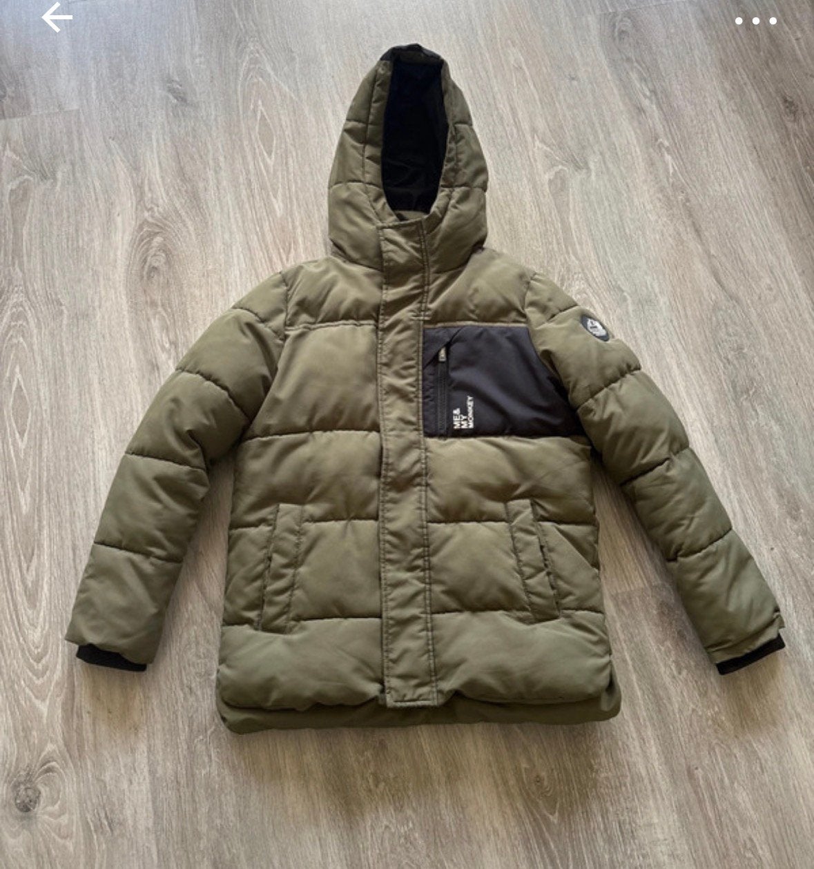 Winterjas Me & My Monkey 152, Kinderen en Baby's, Kinderkleding | Maat 152, Ophalen of Verzenden, Zo goed als nieuw, Meisje, Jas