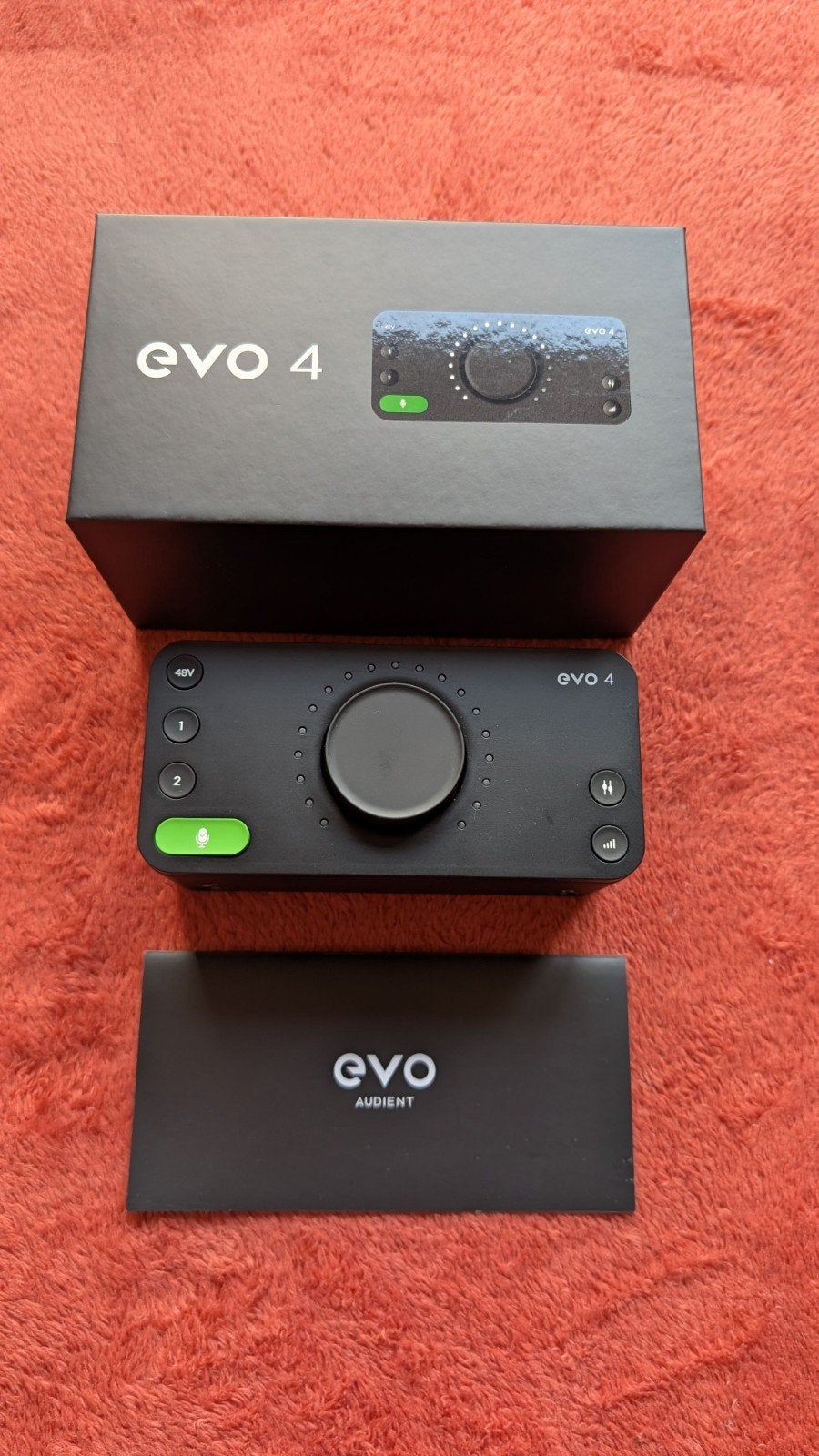 Audient EVO 4 Audio Interface - Zo goed als nieuw, Ophalen of Verzenden, Zo goed als nieuw