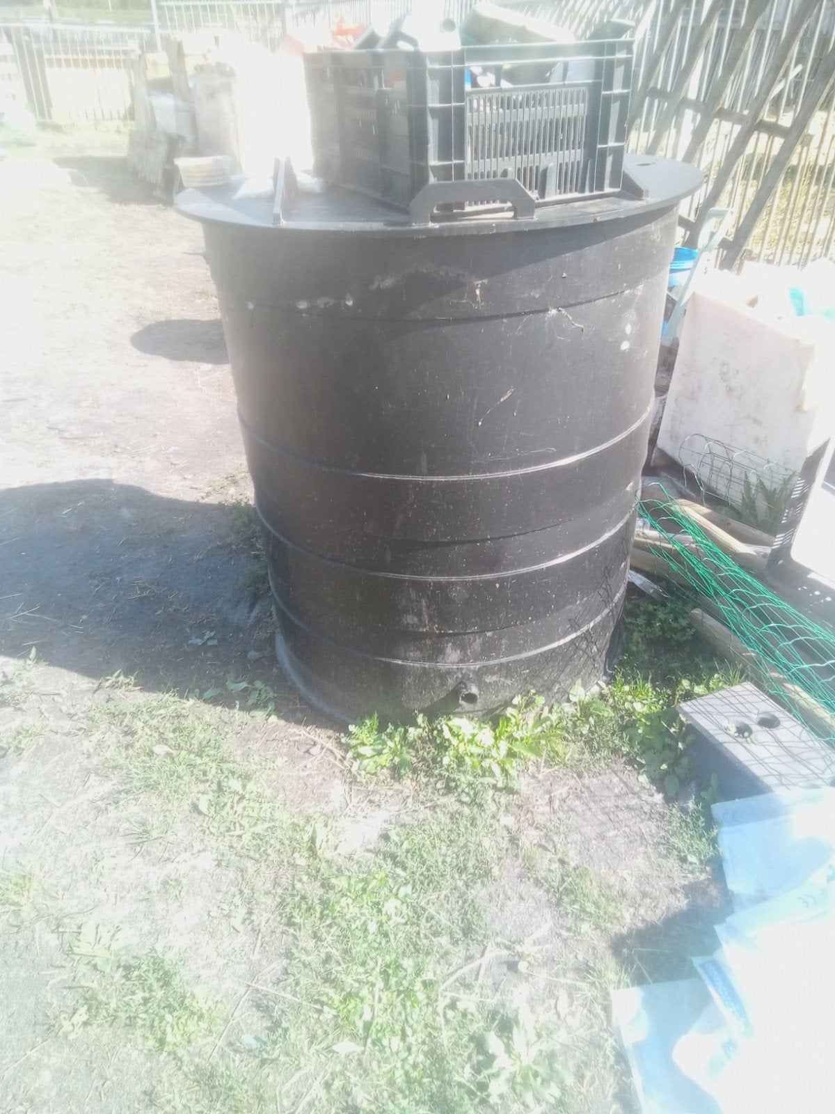 Grote watertank 1000 liter - Zeer goede staat, Tuin en Terras, 150 liter of meer, Ophalen, Zo goed als nieuw, Kunststof
