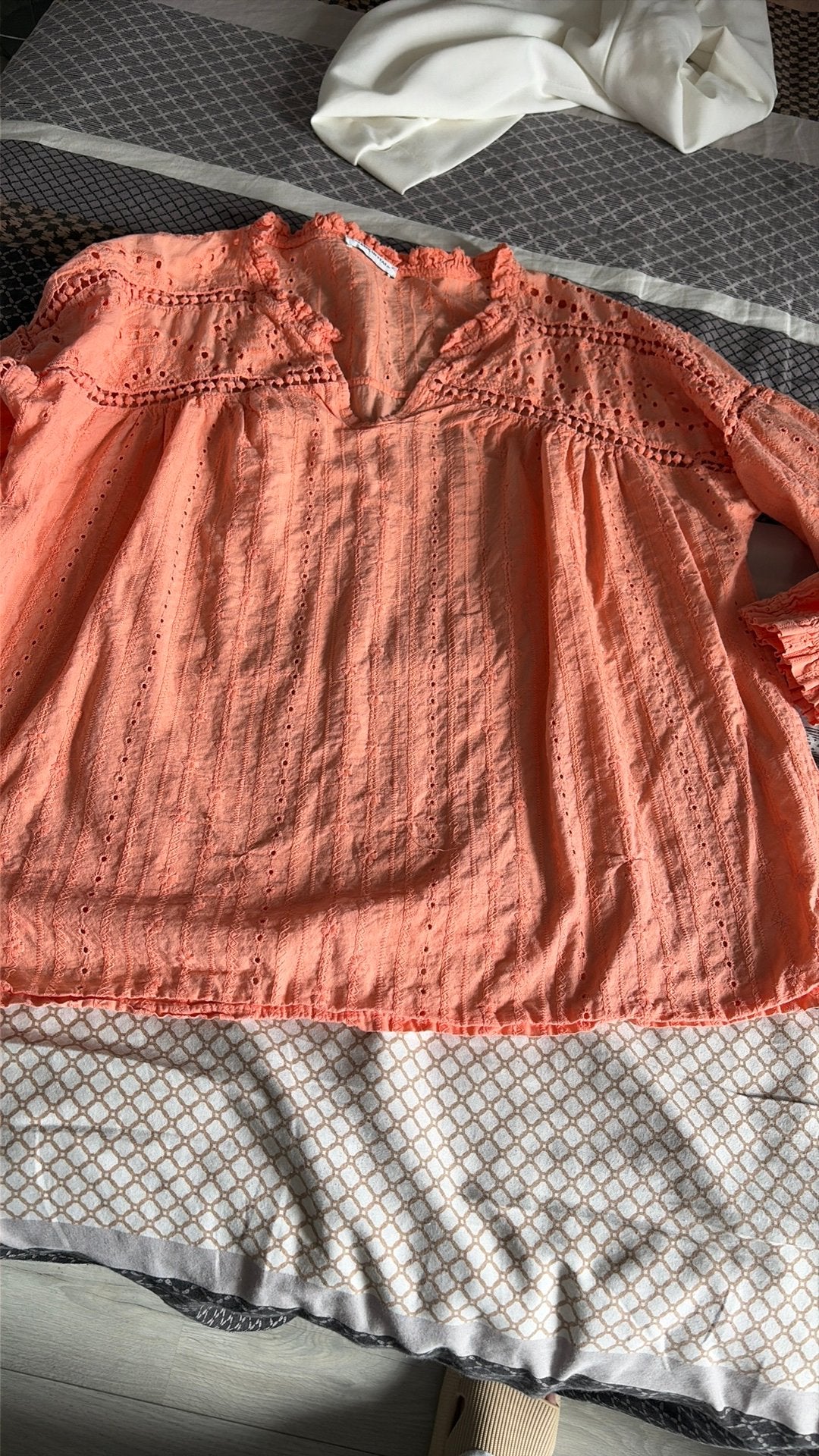 Tuniekmaat L peach kleur, Kleding | Dames, Ophalen of Verzenden, Gedragen, Maat 42/44 (L)