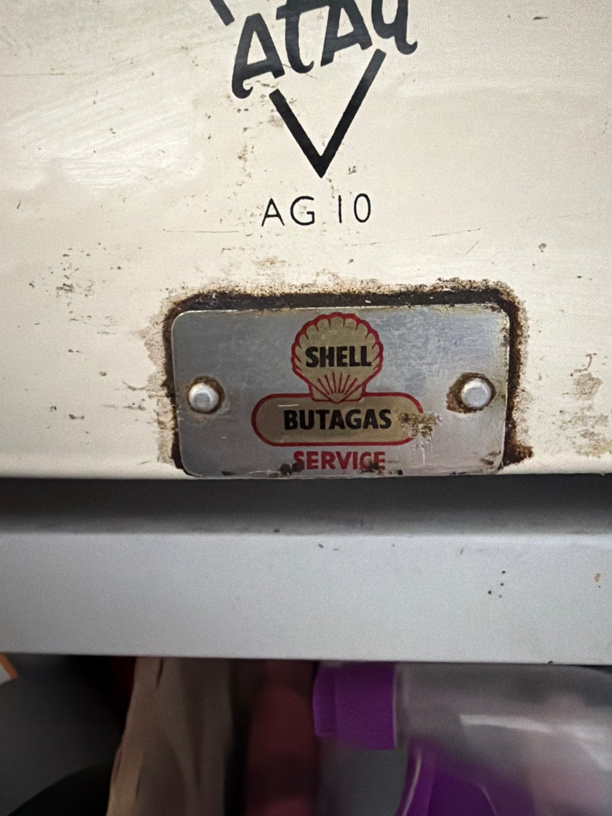 Ataq AG 10 Gasfornuis - Vintage 2-pits kooktoestel, Witgoed en Apparatuur, Gebruikt, 3 kookzones of minder, Ophalen of Verzenden