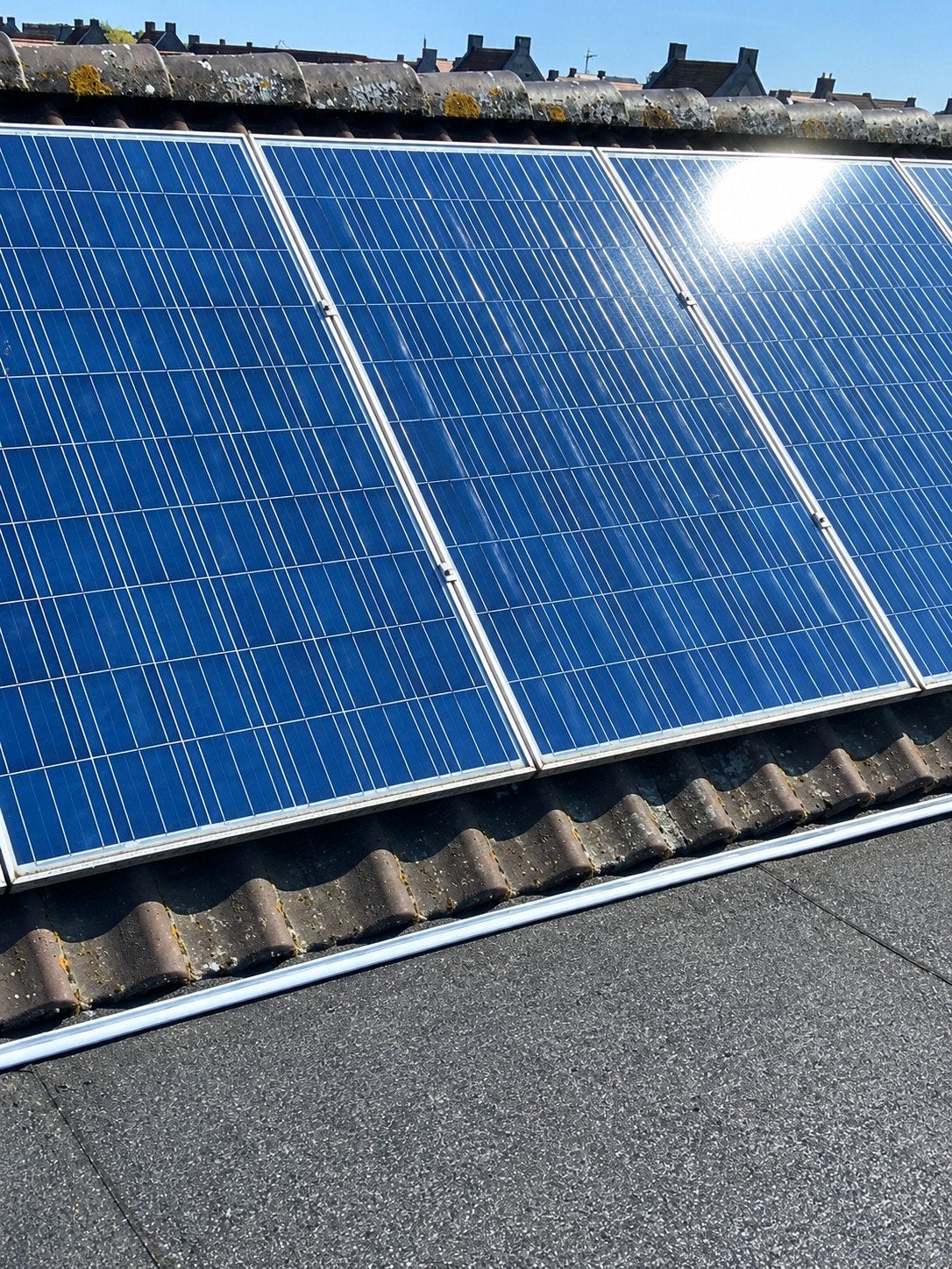Csun zonnepanelen en SMA Sunny  Boy SB 2100TL, Ophalen, Gebruikt, Overige typen, 200 wattpiek of meer