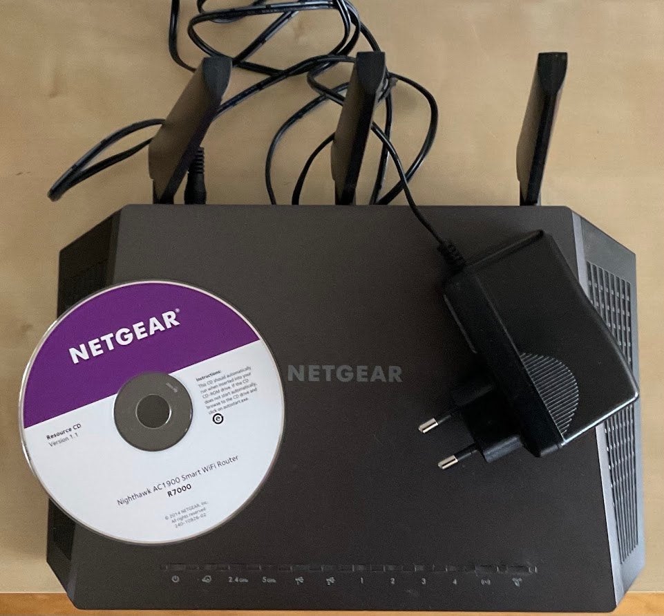 NETGEAR Nighthawk AC1900 Smart WiFi Router R7000, Ophalen, Zo goed als nieuw, Router, Netgear