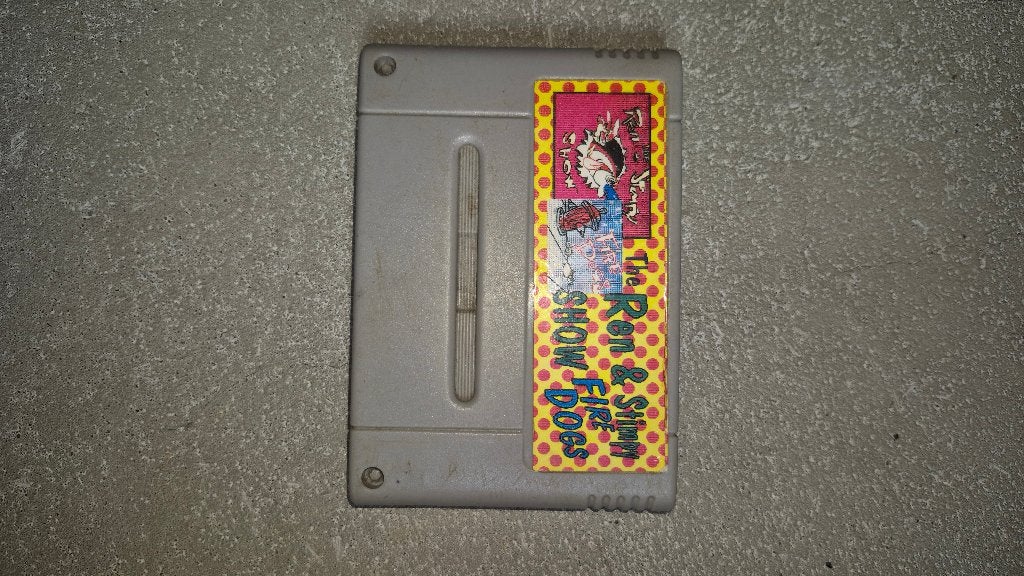 Ren and stimpy fire dogs snes, Avontuur en Actie, 1 speler, Ophalen of Verzenden, Zo goed als nieuw