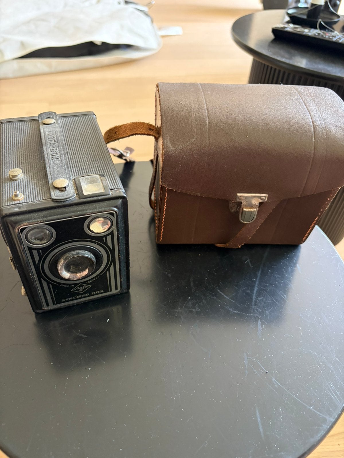 Agfa Synchro Box camera - Made in Germany, Ophalen, Gebruikt, Compact, Overige Merken