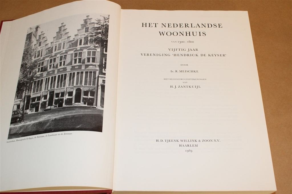 Nederlands woonhuis [1300-1800] — Uitgave 1969, Ophalen of Verzenden, Zo goed als nieuw, Interieur en Design