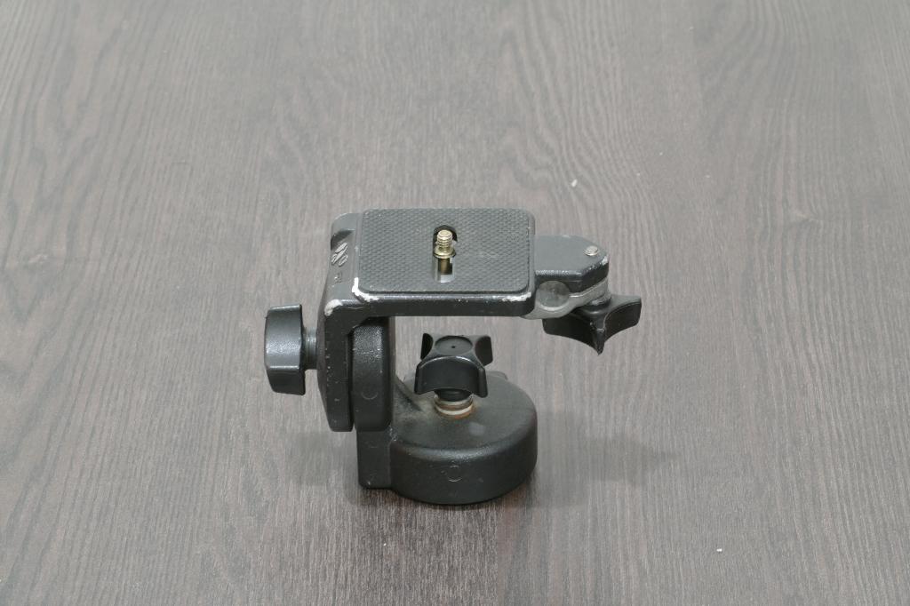 Manfrotto #128 statiefkop (tripod head), Ophalen of Verzenden, Gebruikt, 175 cm of meer, Balhoofd