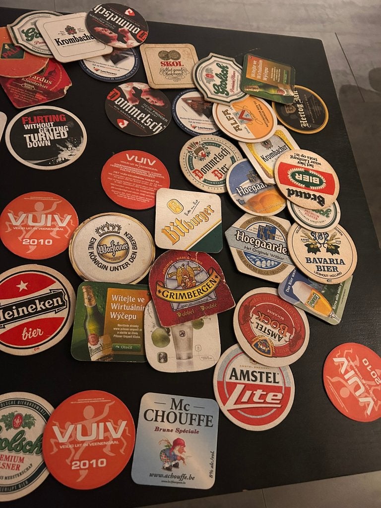 Bierviltjes diverse, Verzamelen, Biermerken, Ophalen of Verzenden, Zo goed als nieuw, Viltje(s), Overige merken