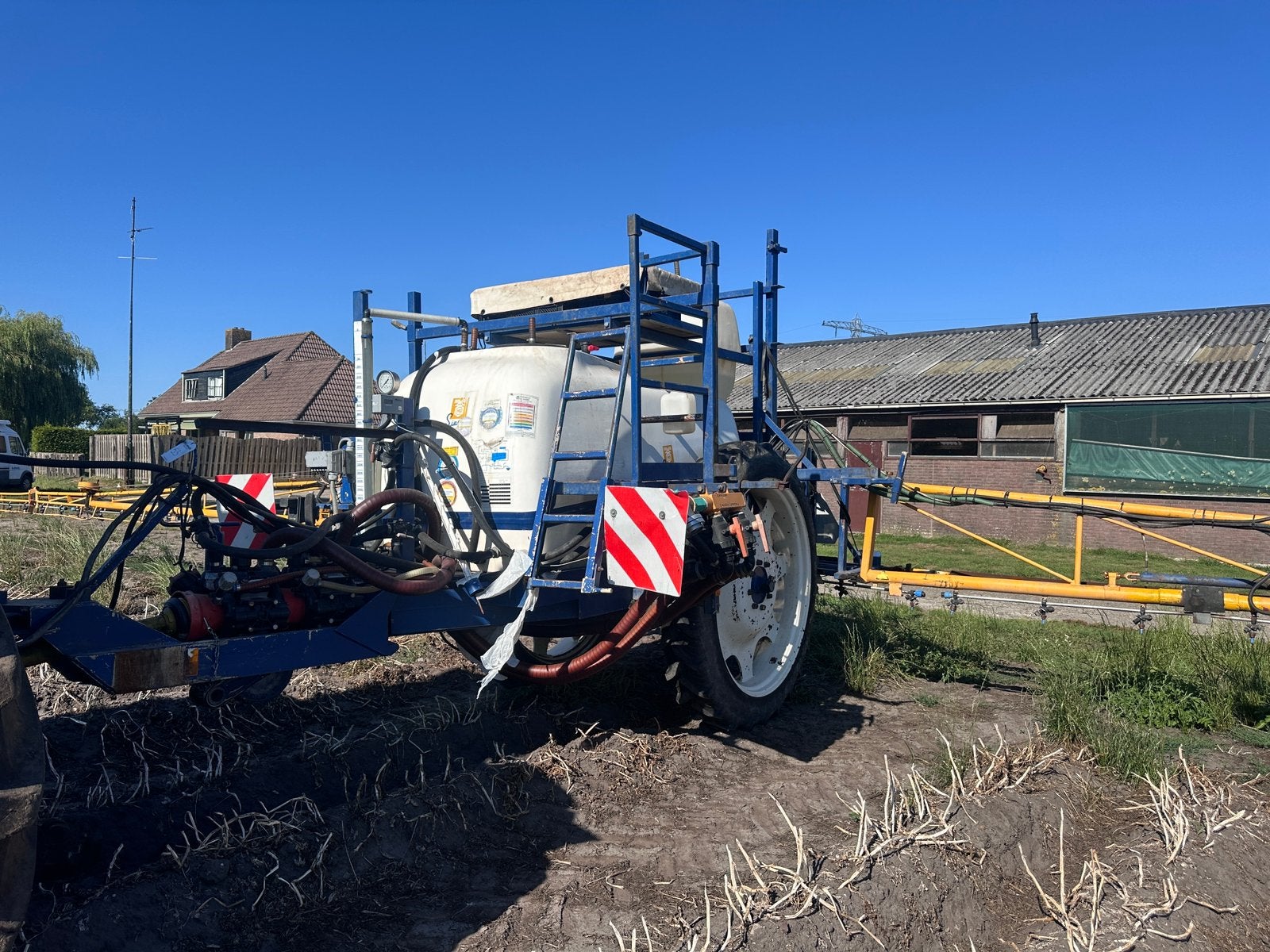 Sieger veldspuit 24mtr 2000liter, Ophalen, Gewasbescherming en Bemesting