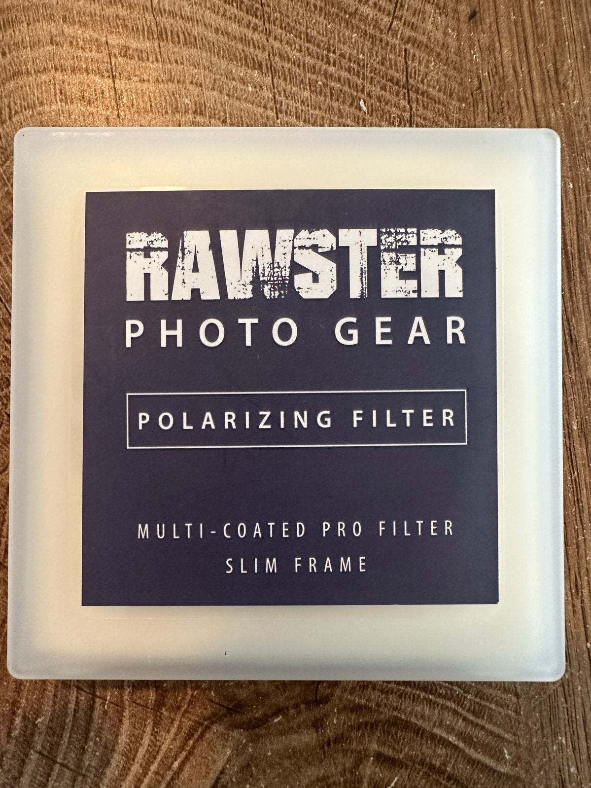 Rawster Photo Gear Polarisatiefilter 72mm Multi-Coated, Polarisatiefilter, Nieuw, Ophalen of Verzenden, Rawster