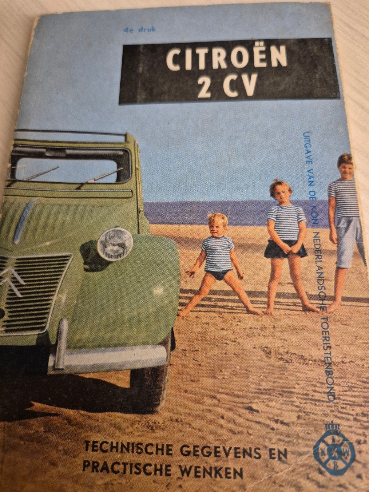 Nederlands vraagbaak Citroën 2cv eend 2cv4 uitgebreide uitga, Auto diversen, Ophalen of Verzenden