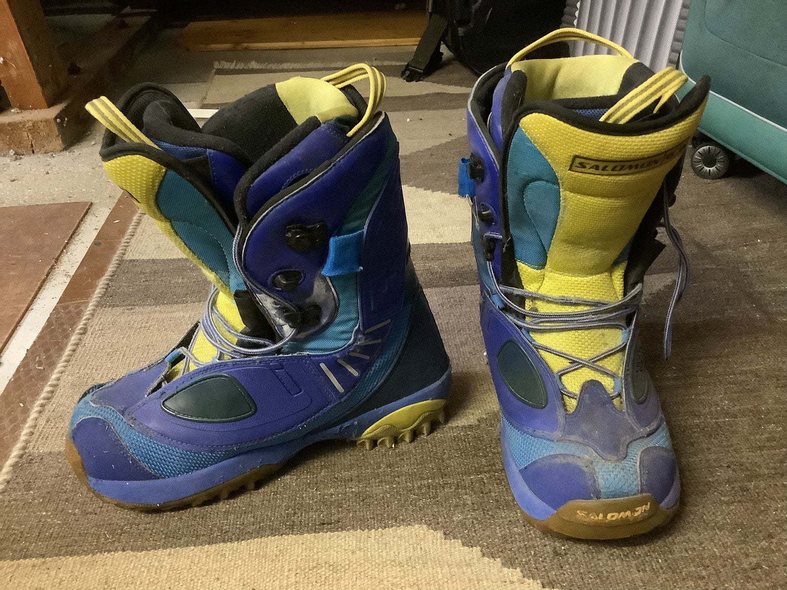 Snowboardschoenen 43 + snowboard!, Sport en Fitness, Snowboarden, Ophalen, Gebruikt, Schoenen