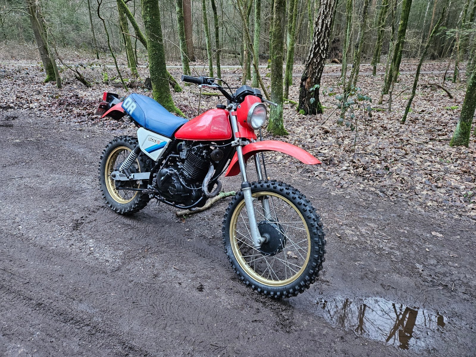 Suzuki DR500S 1986, Gebruikt, Enduro, Handgeschakeld, 1 cilinder