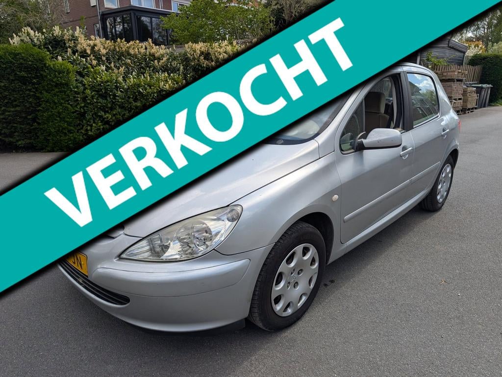 Peugeot 307 1.6-16V XT automaat * nieuwe apk *, 4 cilinders, 1204 kg, Origineel Nederlands, 630 kg